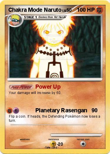 Pokemon Chakra Mode Naruto