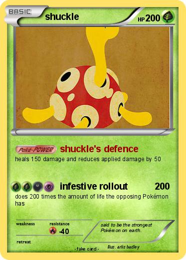 Pokemon shuckle