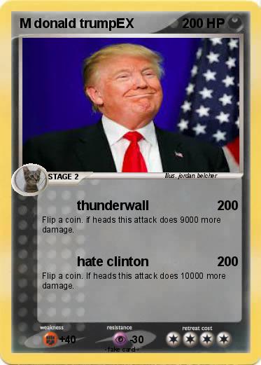 Pokemon M donald trumpEX