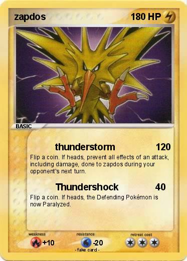 Pokemon zapdos