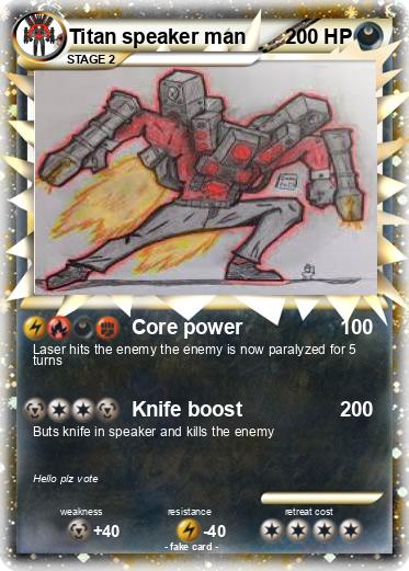 Pokemon Titan speaker man
