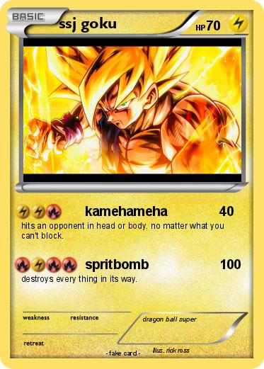 Pokemon ssj goku