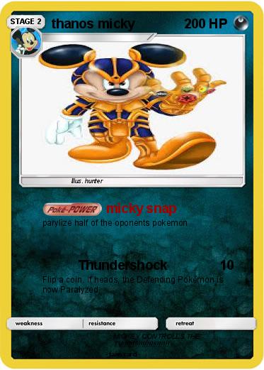 Pokemon thanos micky