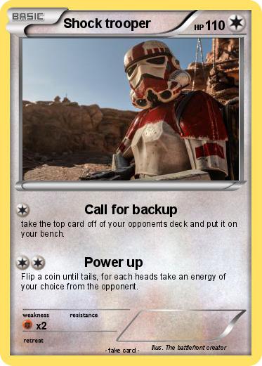 Pokemon Shock trooper