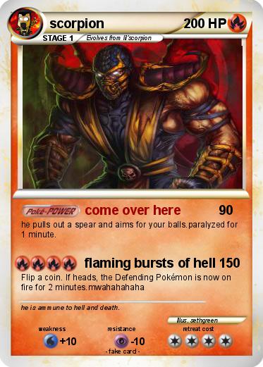 Pokemon scorpion