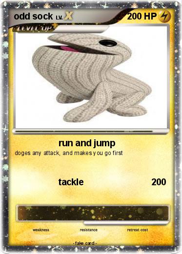 Pokemon odd sock