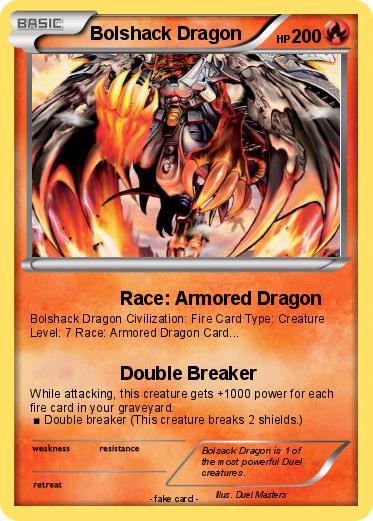 Pokemon Bolshack Dragon