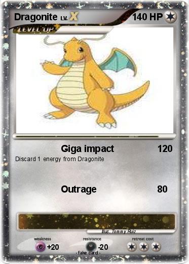 Pokemon Dragonite