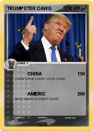 Pokemon TRUMPSTER DAWG