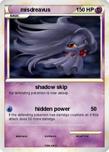 Pokemon misdreavus