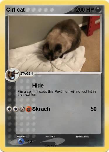 Pokemon Girl cat