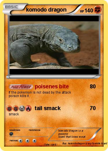 Pokemon komodo dragon