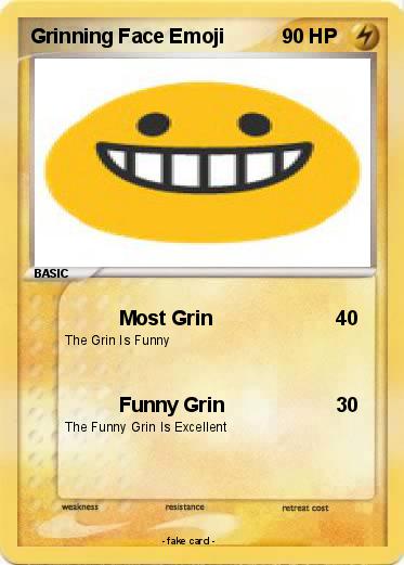 Pokemon Grinning Face Emoji