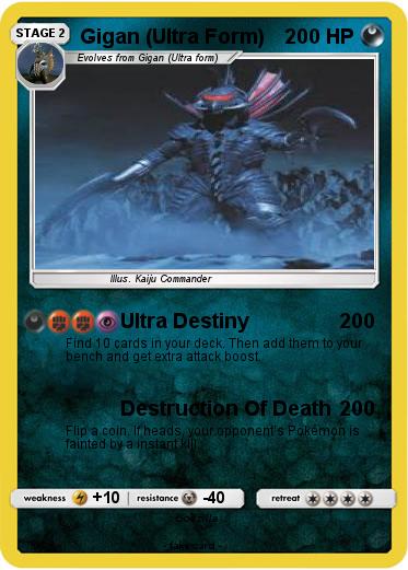 Pokemon Gigan (Ultra Form)