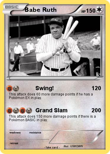 Pokemon Babe Ruth