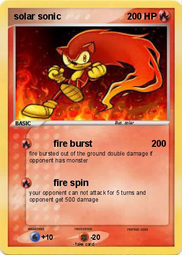 Pokemon solar sonic