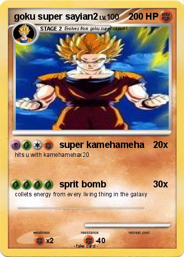 Pokemon goku super sayian2
