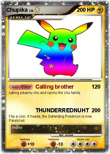 Pokemon Chupika