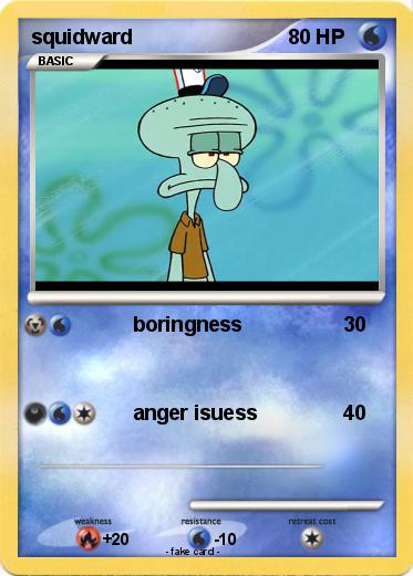 Pokemon squidward