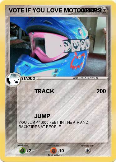 Pokemon VOTE IF YOU LOVE MOTOCROSS