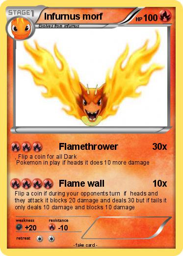 Pokemon Infurnus morf