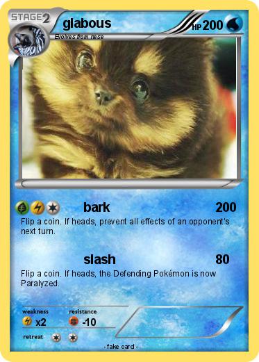 Pokemon glabous
