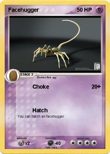Pokemon Facehugger