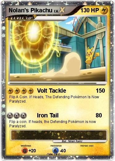 Pokemon Nolan's Pikachu
