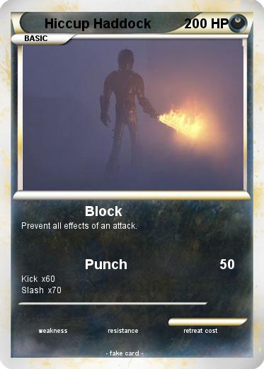 Pokemon Hiccup Haddock