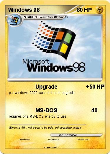 Pokemon Windows 98