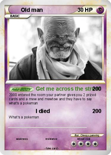 Pokemon Old man
