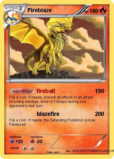 Pokemon Fireblaze