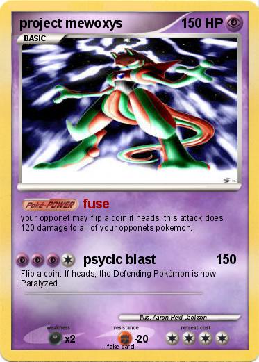 Pokemon project mewoxys