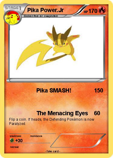 Pokemon Pika Power.Jr
