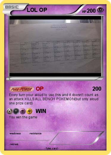 Pokemon LOL OP