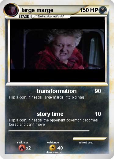 Pokemon large marge