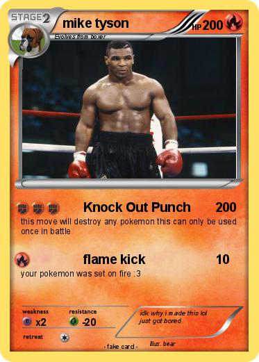 Pokemon mike tyson