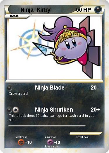 Pokemon Ninja  Kirby