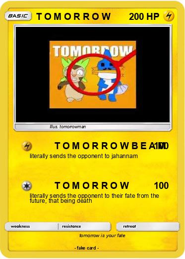 Pokemon T O M O R R O W