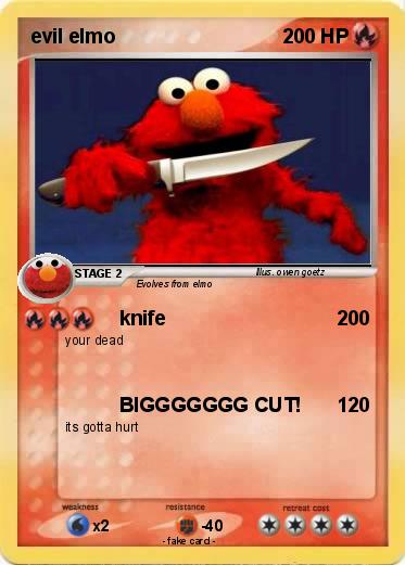 Pokemon evil elmo