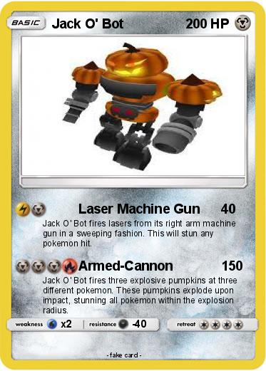 Pokemon Jack O' Bot