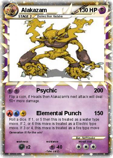 Pokemon Alakazam