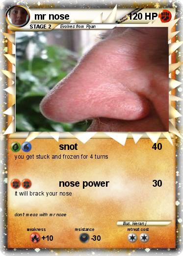 Pokemon mr nose