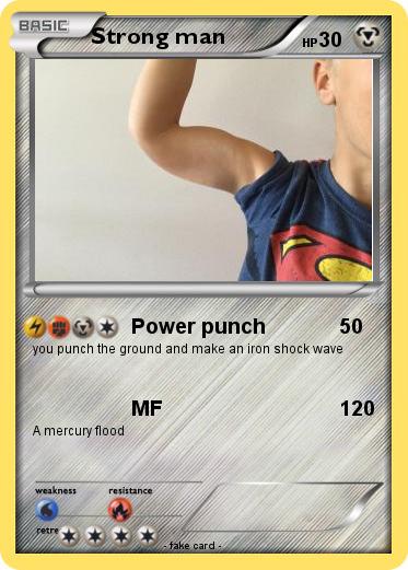 Pokemon Strong man