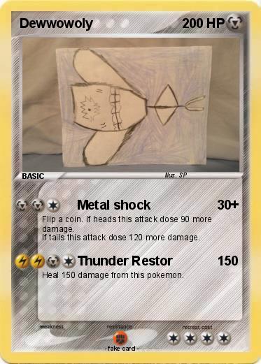 Pokemon Dewwowoly