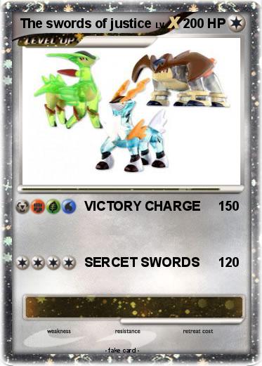 Pokemon The swords of justice