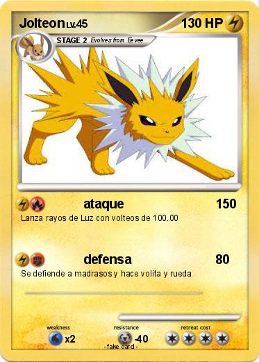 Pokemon Jolteon