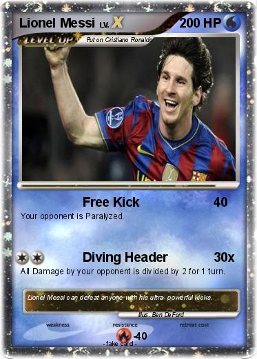 Pokemon Lionel Messi