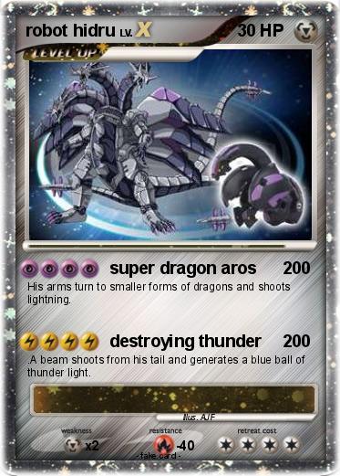 Pokemon robot hidru