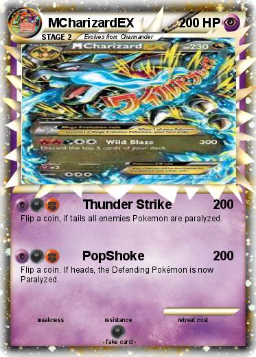 Pokemon MCharizardEX